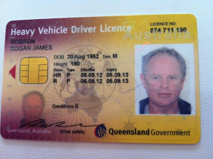 Syarat Medis SIM Queensland