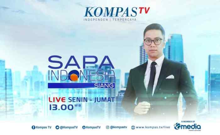 Live Streaming Kompas TV Online Hari Ini, Tanpa Biaya!