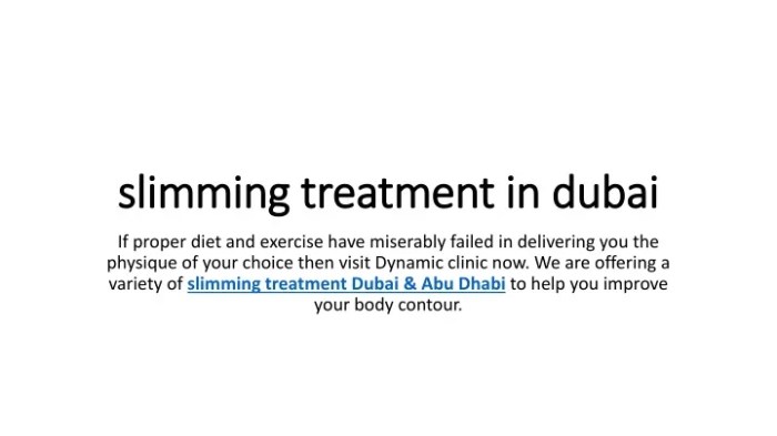 Klinik Slimming Dubai